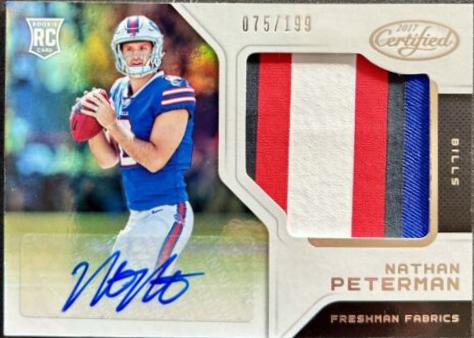 Nathan Peterman [Autograph Jersey] #240