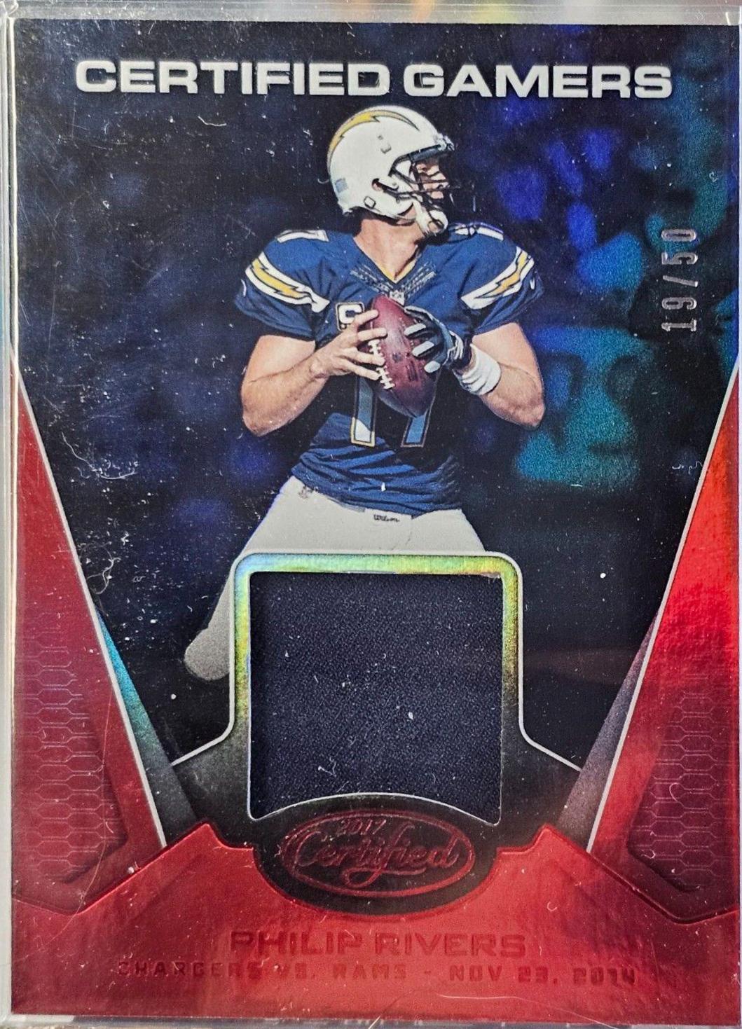 Philip Rivers [Mirror Red] #17