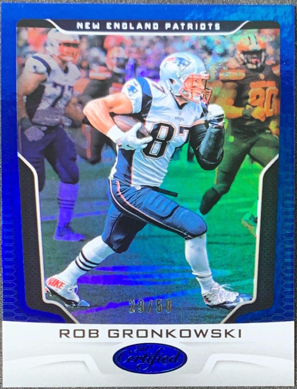 Rob Gronkowski [Mirror Blue] #27