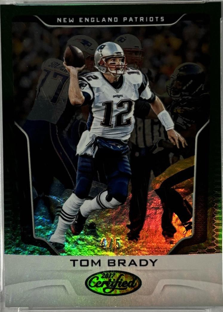 Tom Brady [Mirror Green] #15