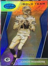 Aaron Rodgers [Mirror Blue] #GT-AR