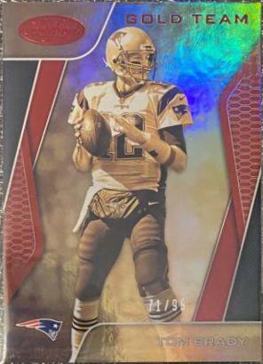 Tom Brady [Mirror Red] #GT-TB