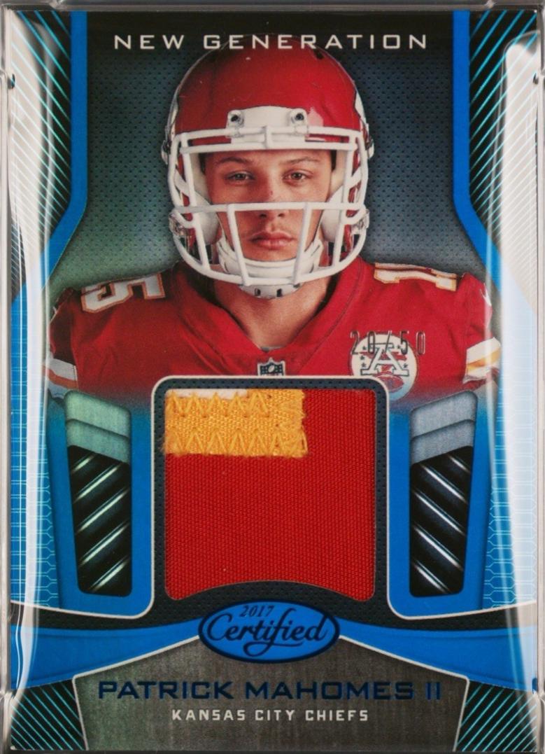 Patrick Mahomes II [Mirror Blue] #NG-PMII