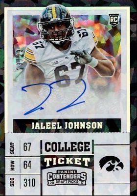 Jaleel Johnson [Cracked Ice] #256