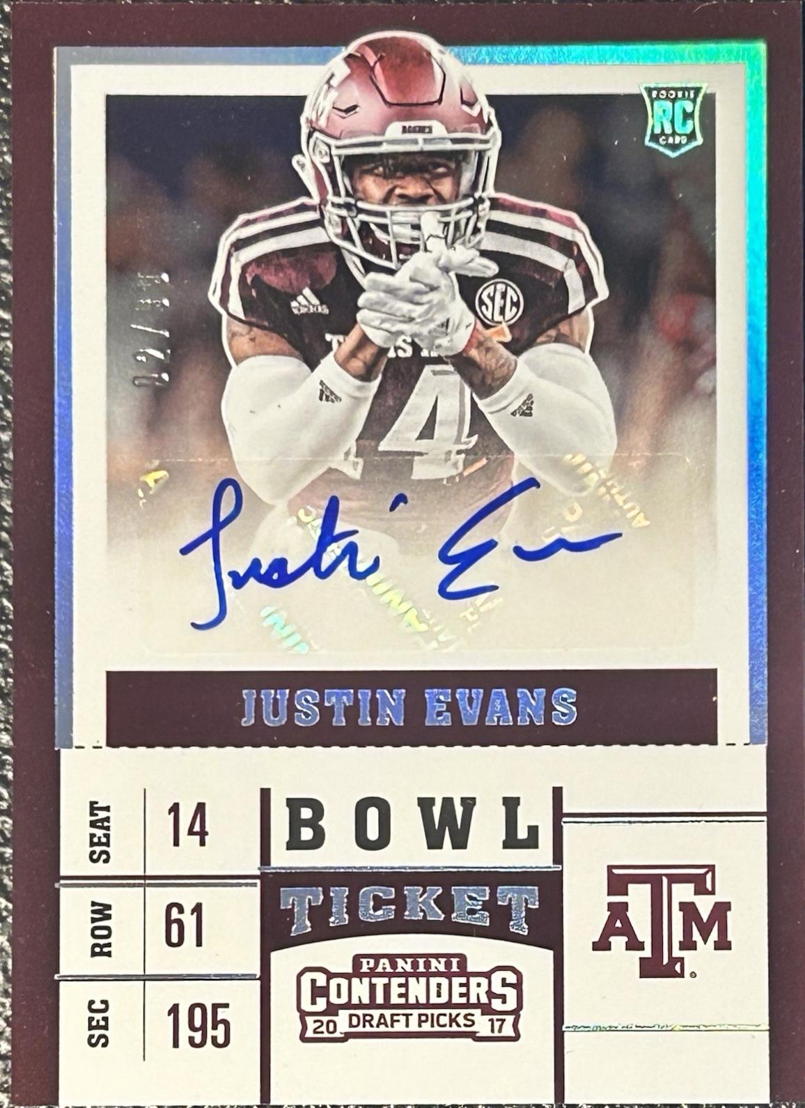 Justin Evans [Bowl] #252