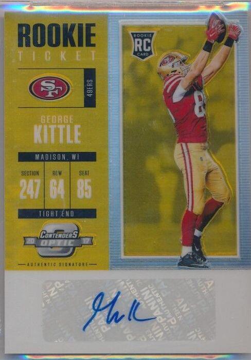 George Kittle [Autograph Gold] #186