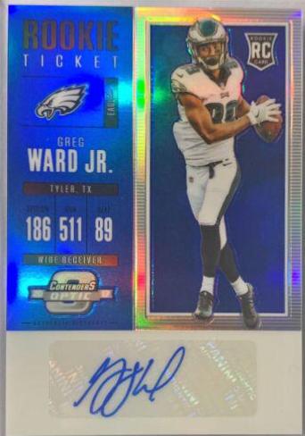 Greg Ward Jr. [Autograph Blue] #145