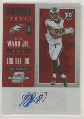 Greg Ward Jr. [Autograph Red] #145