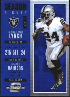 Marshawn Lynch [Blue] #66