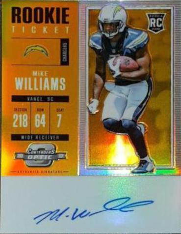 Mike Williams [Autograph Gold] #125