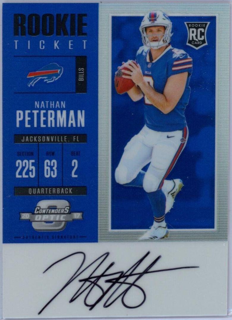 Nathan Peterman [Autograph Blue] #108