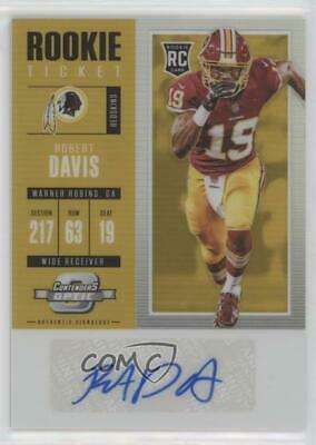 Robert Davis [Autograph Gold] #174