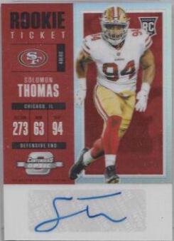 Solomon Thomas [Autograph Red] #155