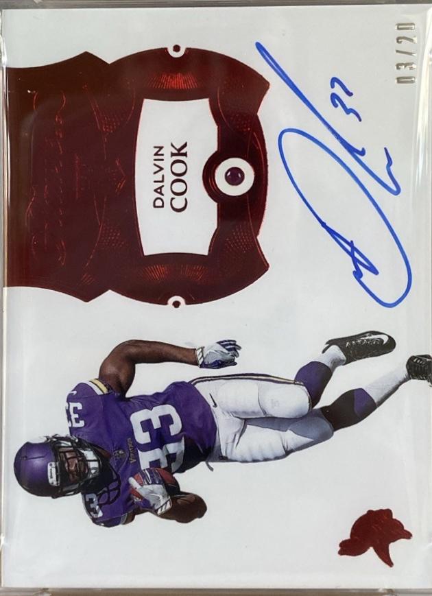 Dalvin Cook [Signature] #137