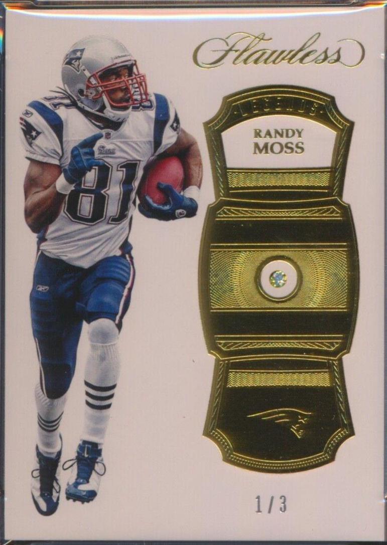 Randy Moss [Canary Yellow Diamond] #122