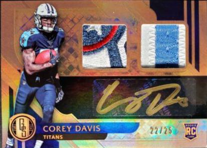 Corey Davis [Jersey Autographs Double Prime] #243