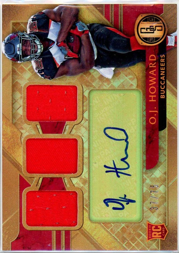 O.J. Howard [Jersey Autographs Triple] #279