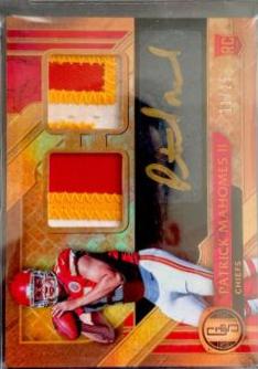 Patrick Mahomes II [Jersey Autographs Double Prime] #247
