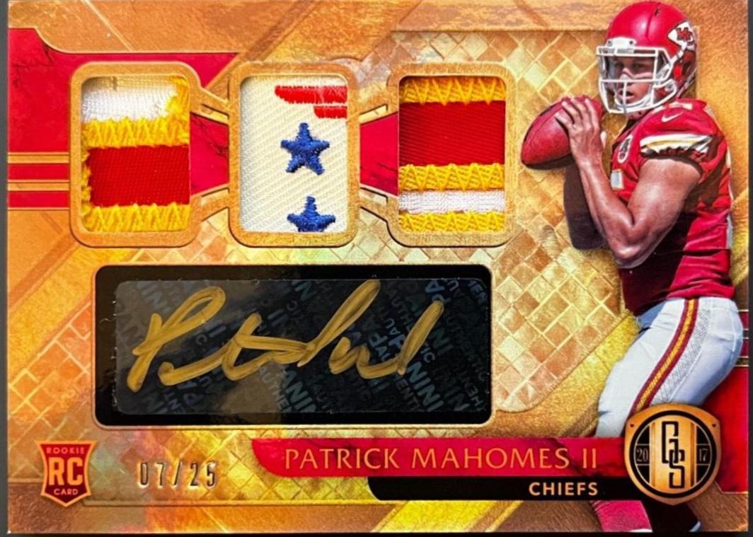Patrick Mahomes II [Jersey Autographs Triple Prime] #277