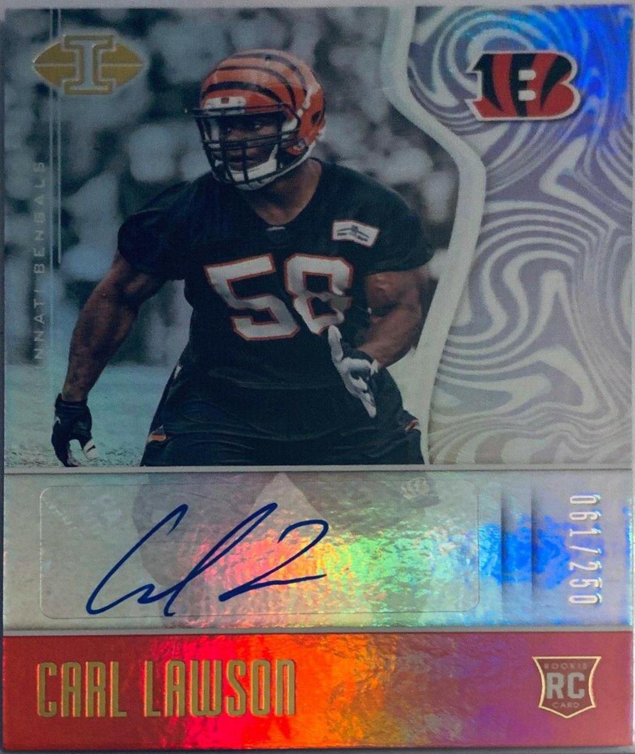 Carl Lawson [Autograph] #157