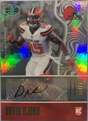 David Njoku [Autograph Green] #180
