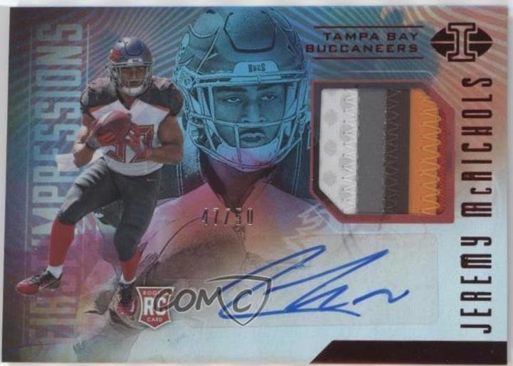 Jeremy McNichols [Jersey Autograph Red] #139