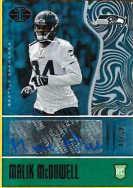Malik McDowell [Autograph Red] #166