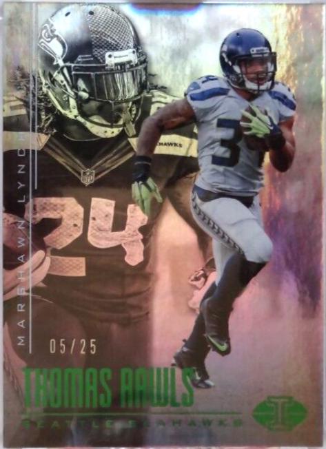 Marshawn Lynch, Thomas Rawls [Green] #25