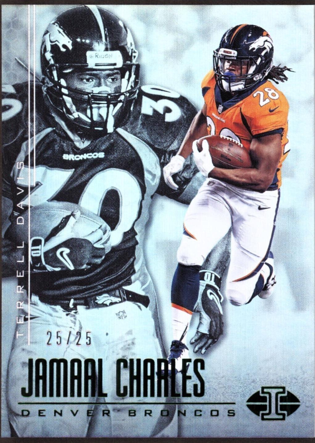 Terrell Davis, Jamaal Charles [Green] #65