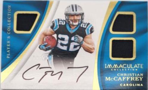 Christian McCaffrey [Patch Autograph] #111