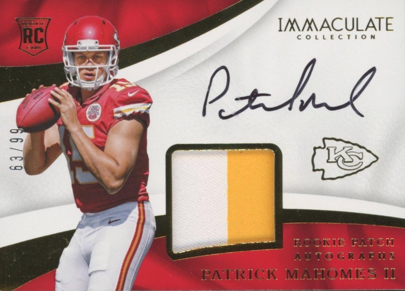 Patrick Mahomes II [Patch Autograph] #104
