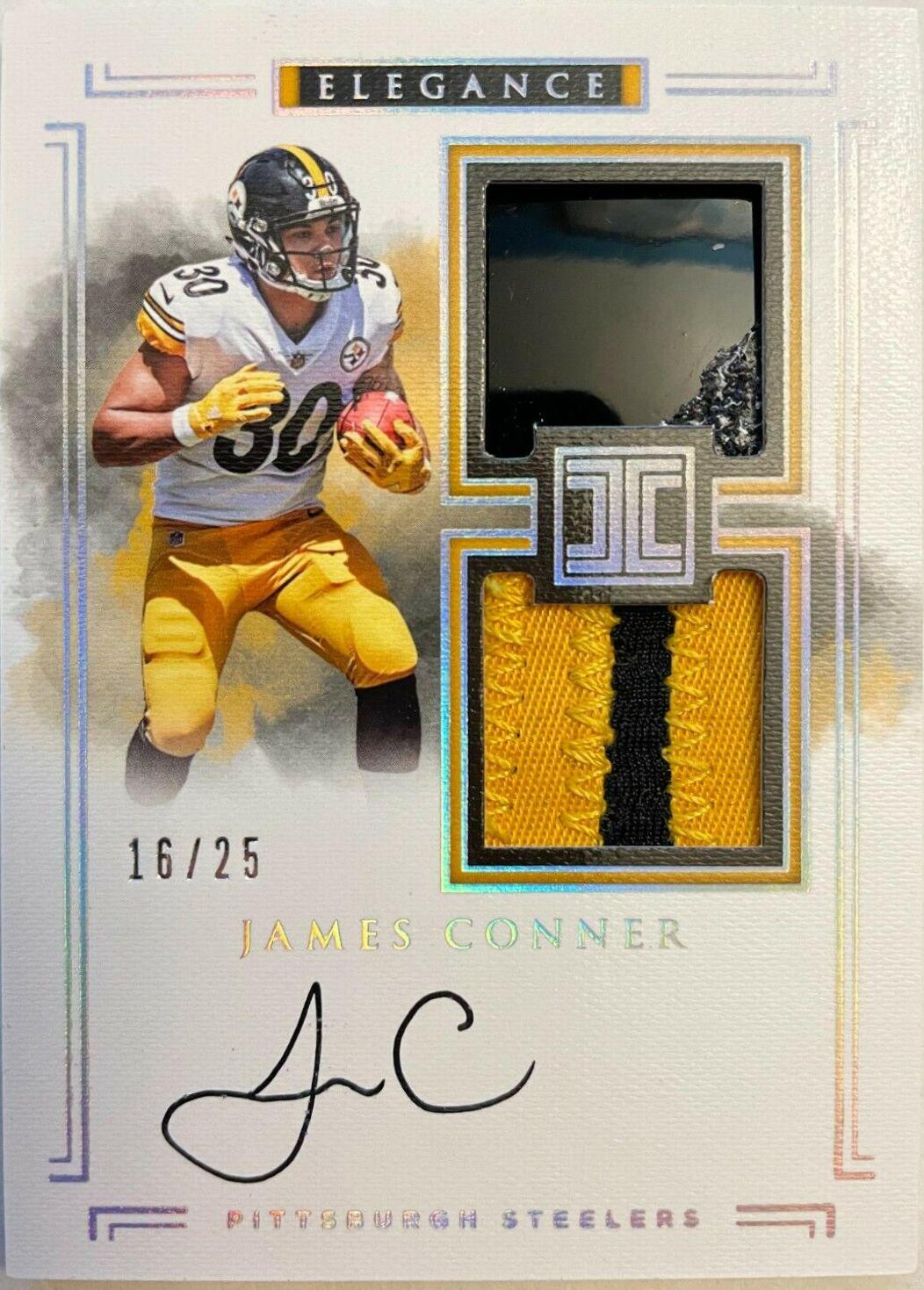 James Conner [Helmet, Patch Autograph] #128