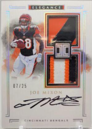 Joe Mixon [Helmet, Nameplate Autograph] #114