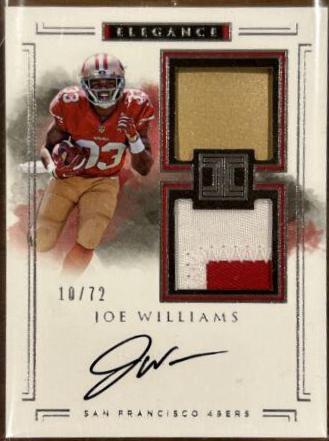 Joe Williams [Helmet, Patch Autograph] #134