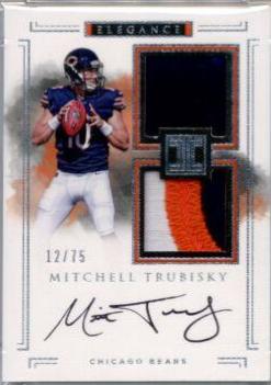 Mitchell Trubisky [Helmet, Patch Autograph] #101