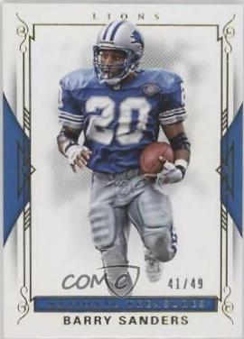 Barry Sanders [Gold] #14