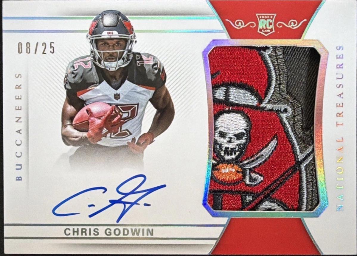 Chris Godwin [Patch Autograph Holo Silver] #190