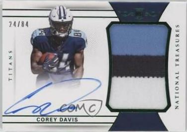 Corey Davis [Patch Autograph] #163