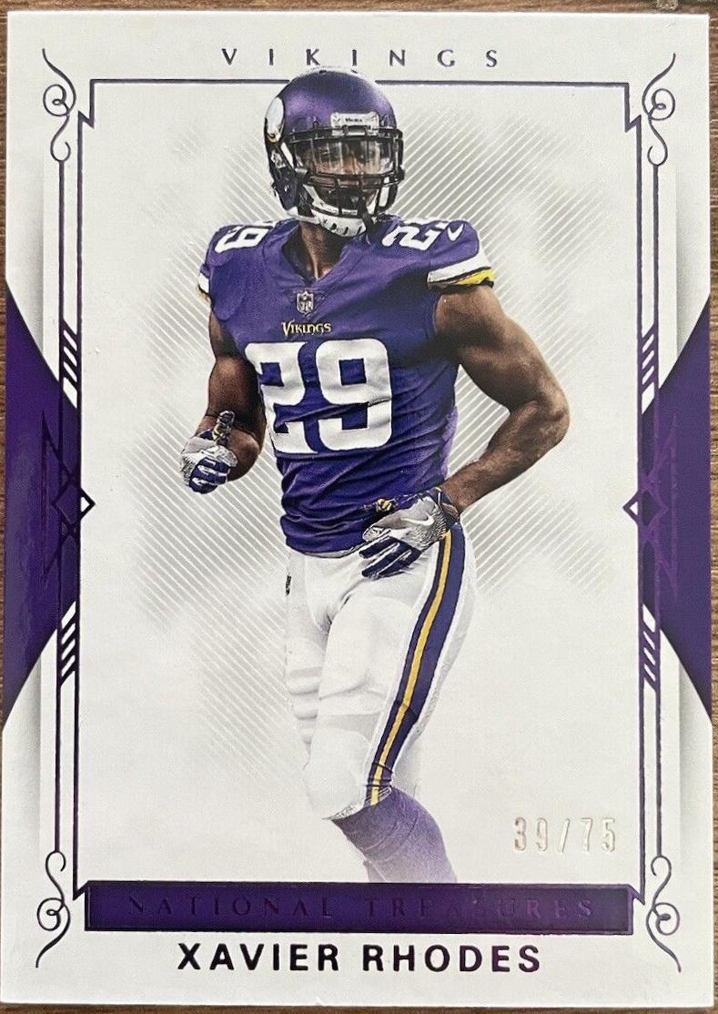 Xavier Rhodes [Purple] #100