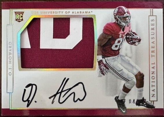 O.J. Howard [Material Signature Silver] #133
