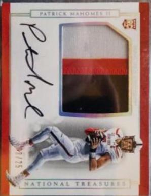 Patrick Mahomes II [Silhouettes Material Signature] #119