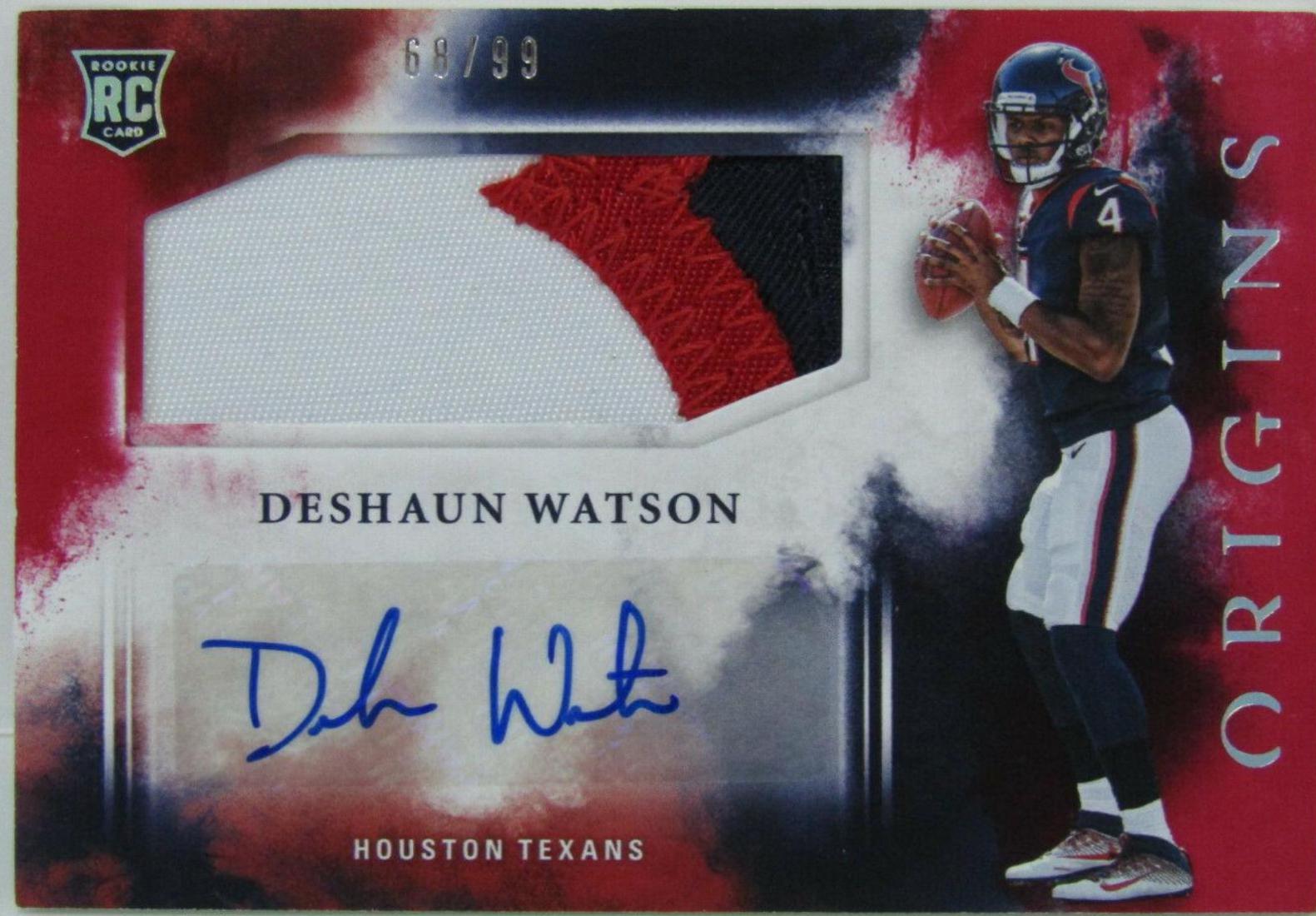 Deshaun Watson [Patch Autograph] #101