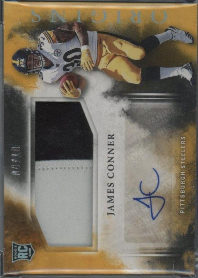 James Conner [Patch Autograph Gold] #118