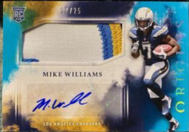 Mike Williams [Patch Autograph Turquoise] #122