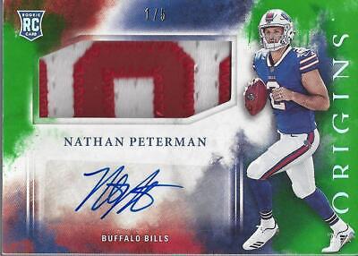 Nathan Peterman [Patch Autograph Green] #105