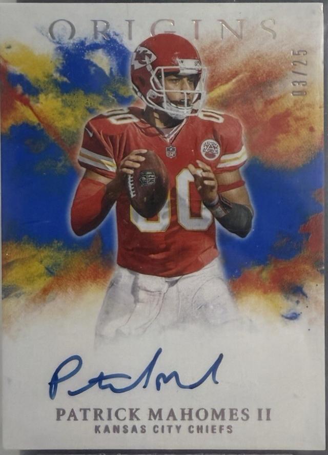 Patrick Mahomes II [Patch Autograph Blue] #104