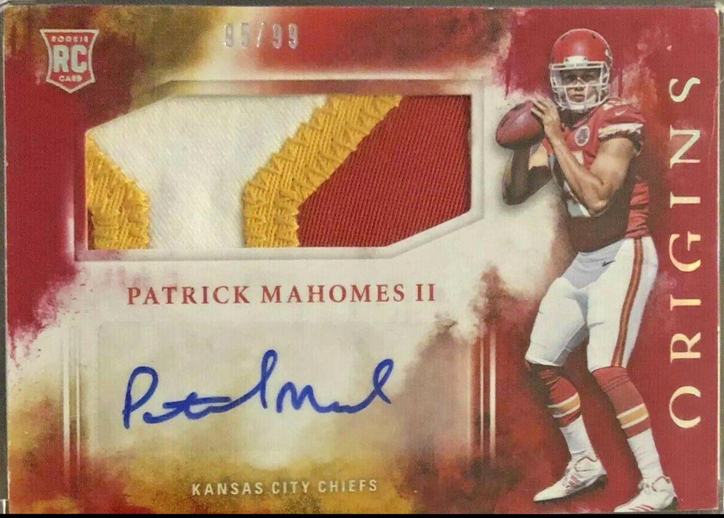 Patrick Mahomes II [Patch Autograph Red] #104