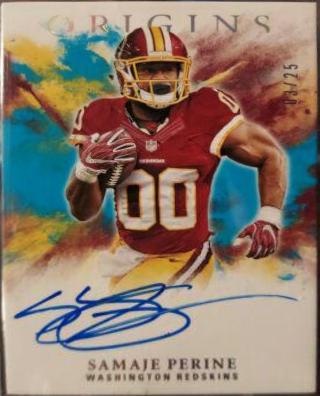Samaje Perine [Blue] #RA-SP