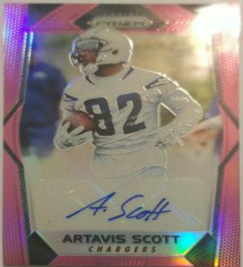 Artavis Scott [Pink Prizm] #RA-AS