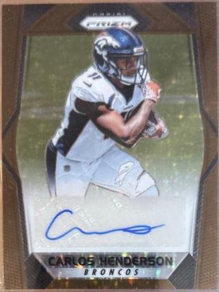 Carlos Henderson [Bronze Stars] #RA-CH